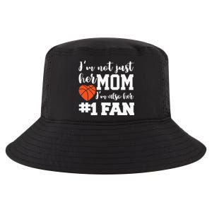 Basketball Mom Number One Fan Basketball Mothers JT Cool Comfort Performance Bucket Hat