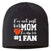 Basketball Mom Number One Fan Basketball Mothers JT Sustainable Beanie