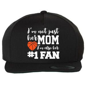 Basketball Mom Number One Fan Basketball Mothers JT Wool Snapback Cap