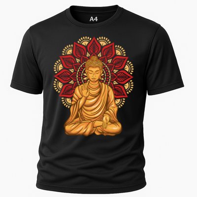 Buddha Monk Namaste Buddha Day Smile Happy Laugh Buddhism Gift Performance Shirt