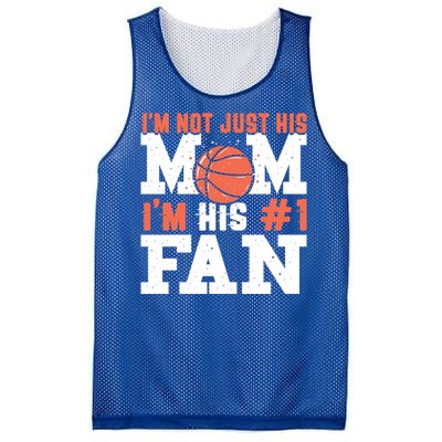 Basketball Mother Number 1 Fan Gift Basketball Mom Cute Gift Mesh Reversible Basketball Jersey Tank