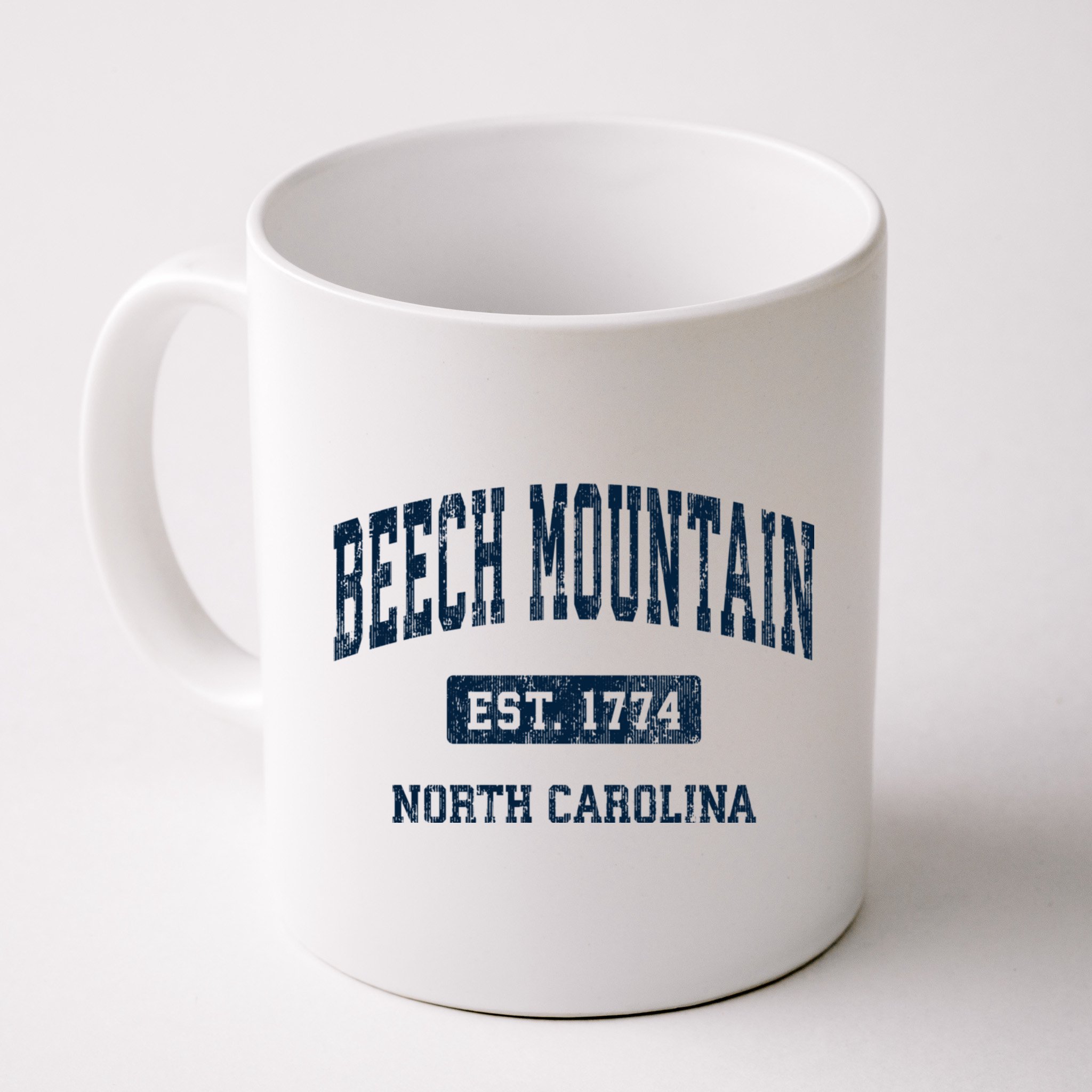 Beech Mountain North Carolina Nc Vintage Athletic Sports Mug
