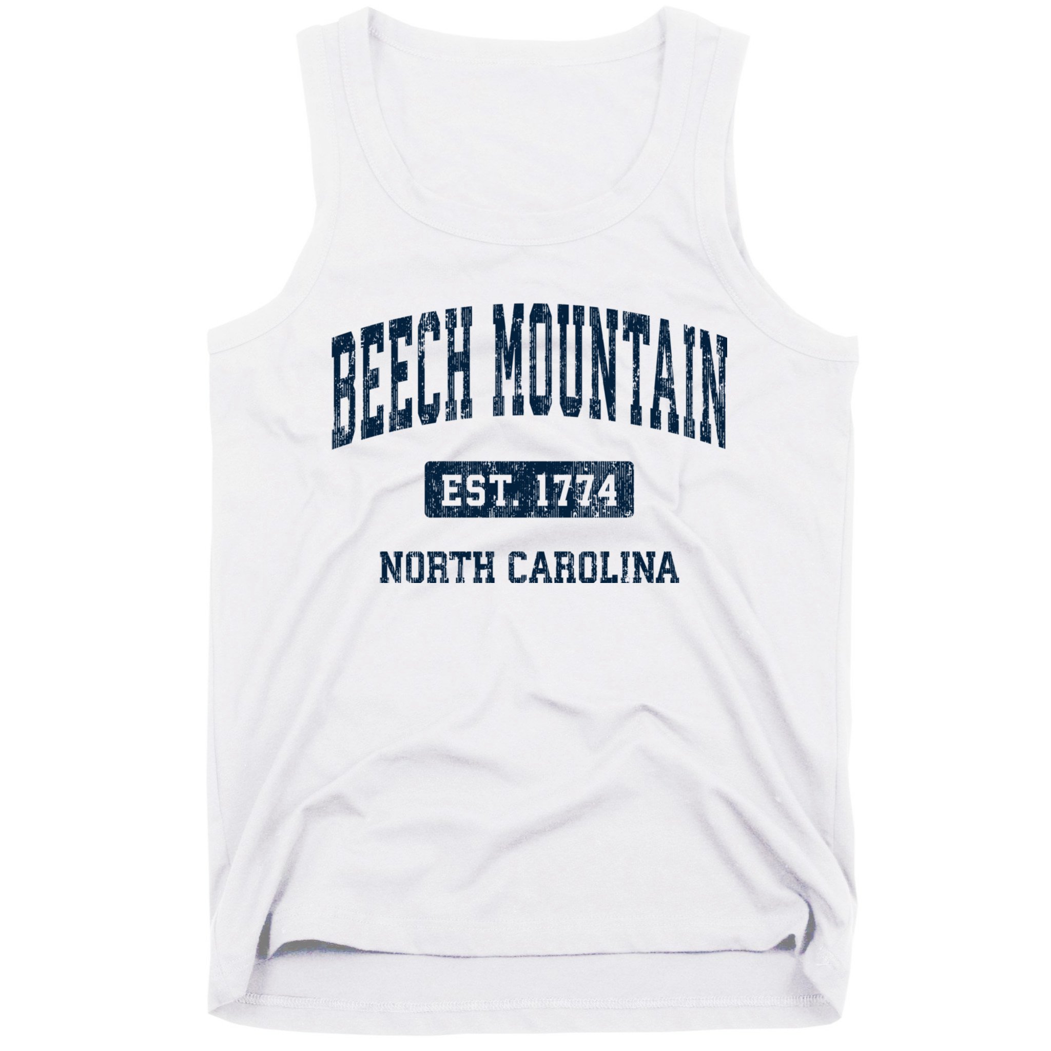 Beech Mountain North Carolina Nc Vintage Athletic Sports Tank Top