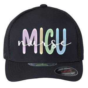 Best Micu Nurse Appreciation Medical Intensive Care Unit Gift Flexfit Unipanel Trucker Cap