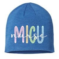 Best Micu Nurse Appreciation Medical Intensive Care Unit Gift Sustainable Beanie