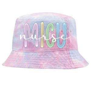 Best Micu Nurse Appreciation Medical Intensive Care Unit Gift Tie-Dyed Bucket Hat