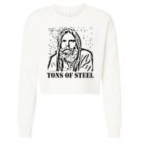Brent Mydland Norway Slatter Cropped Pullover Crew