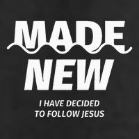 Baptism  Made new I have decided to follow Jesus Large Microfiber Waffle Golf Towel