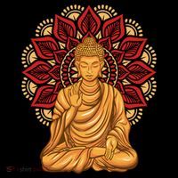 Buddha Monk Namaste Buddha Day Smile Happy Laugh Buddhism Cool Gift Flatbill Hat