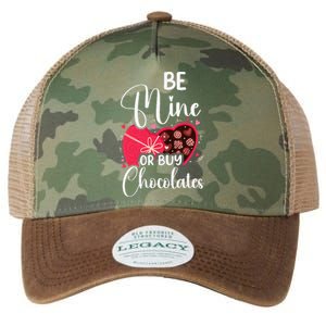 Be Mine Or Buy Chocolates Relationship Couple Heart Legacy Tie Dye Trucker Hat