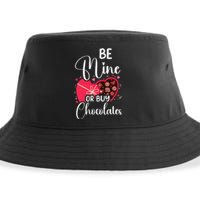 Be Mine Or Buy Chocolates Relationship Couple Heart Sustainable Bucket Hat