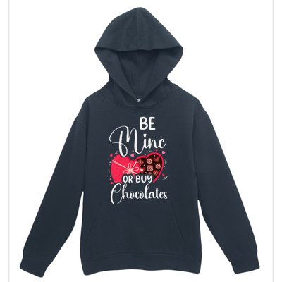 Be Mine Or Buy Chocolates Relationship Couple Heart Urban Pullover Hoodie