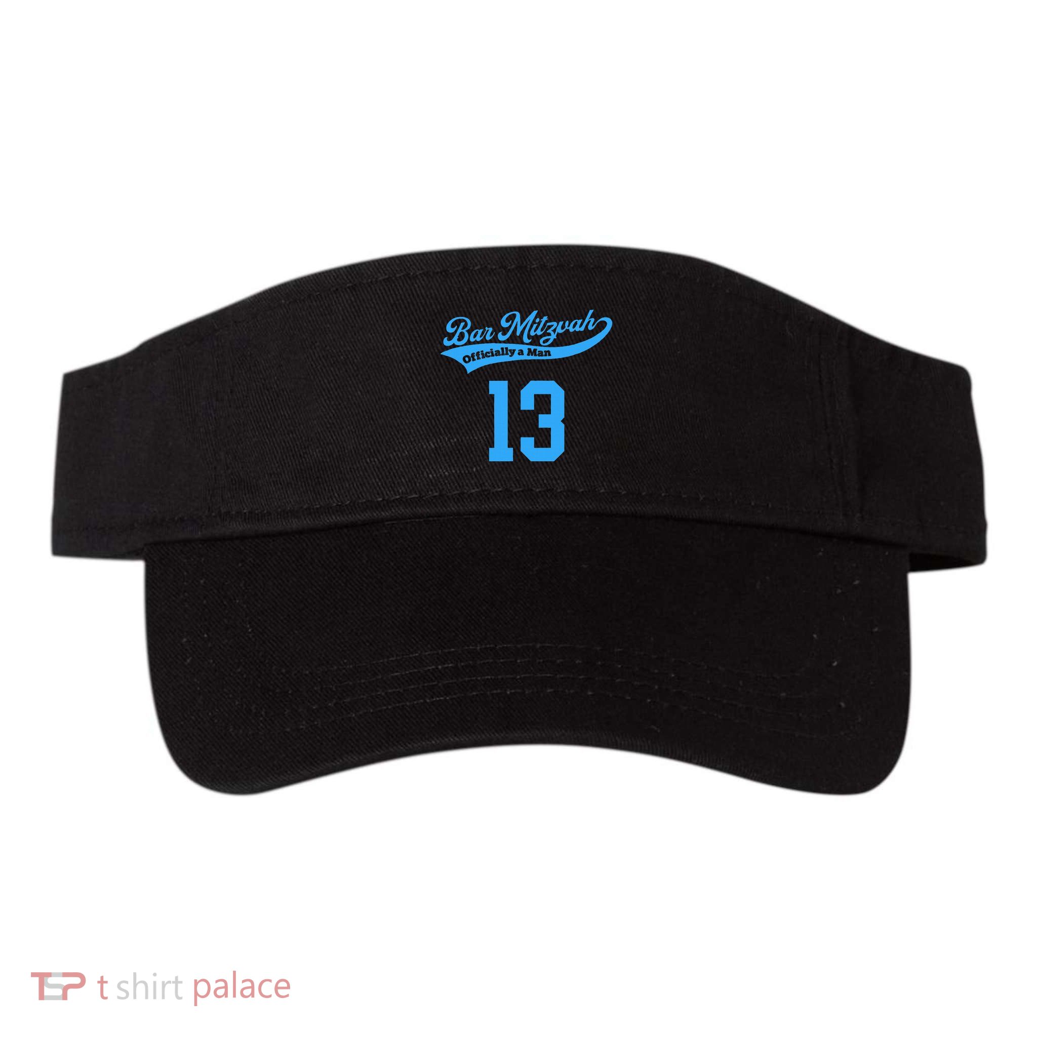 Bar Mitzvah Ofiicaly A Man Sports Baseball Visor