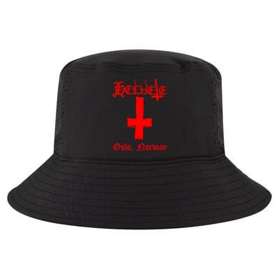 Black Metal Oslo Cool Comfort Performance Bucket Hat