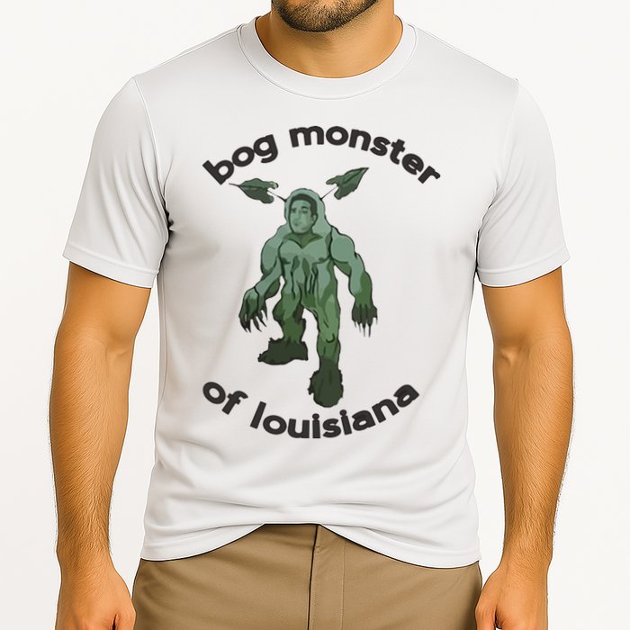 Bog Monster Of Louisiana Cooling Performance Crew T-Shirt