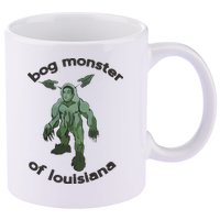 Bog Monster Of Louisiana 11oz C Handle Ceramic Mug