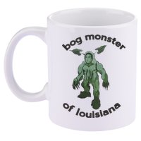 Bog Monster Of Louisiana 11oz C Handle Ceramic Mug