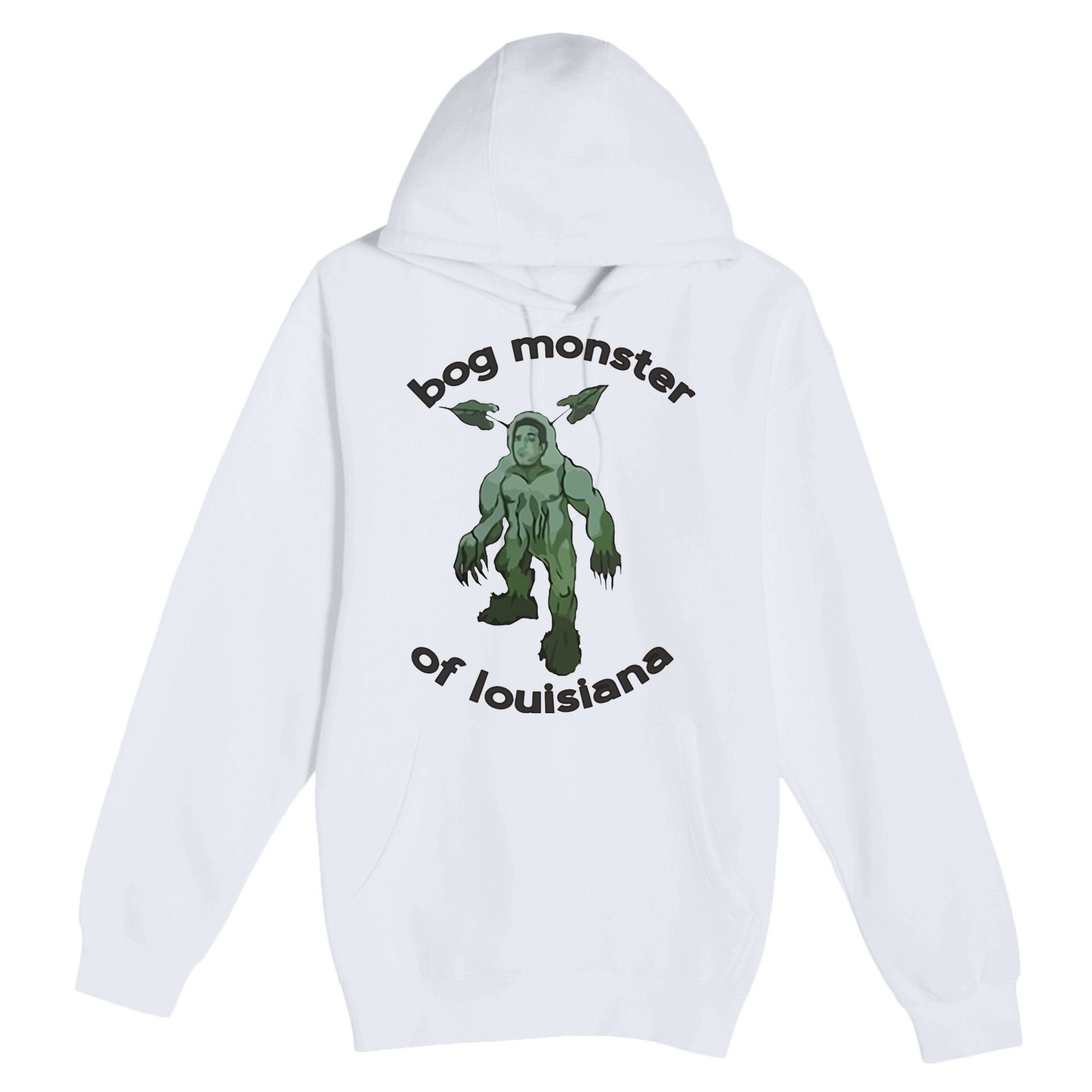 Bog Monster Of Louisiana Premium Pullover Hoodie