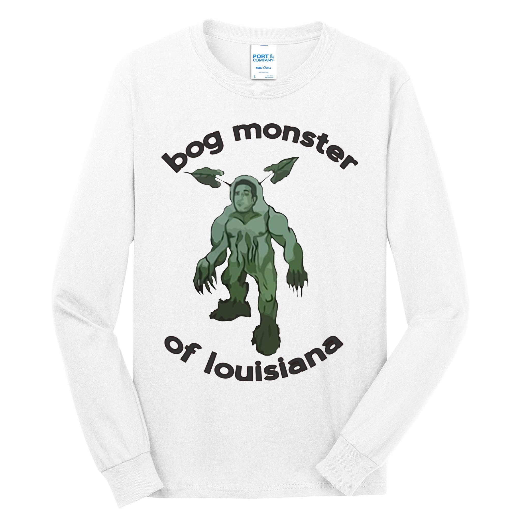 Bog Monster Of Louisiana Tall Long Sleeve T-Shirt