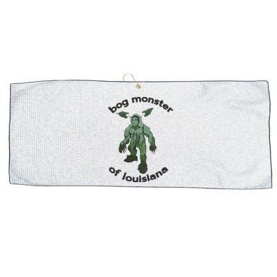 Bog Monster Of Louisiana Large Microfiber Waffle Golf Towel