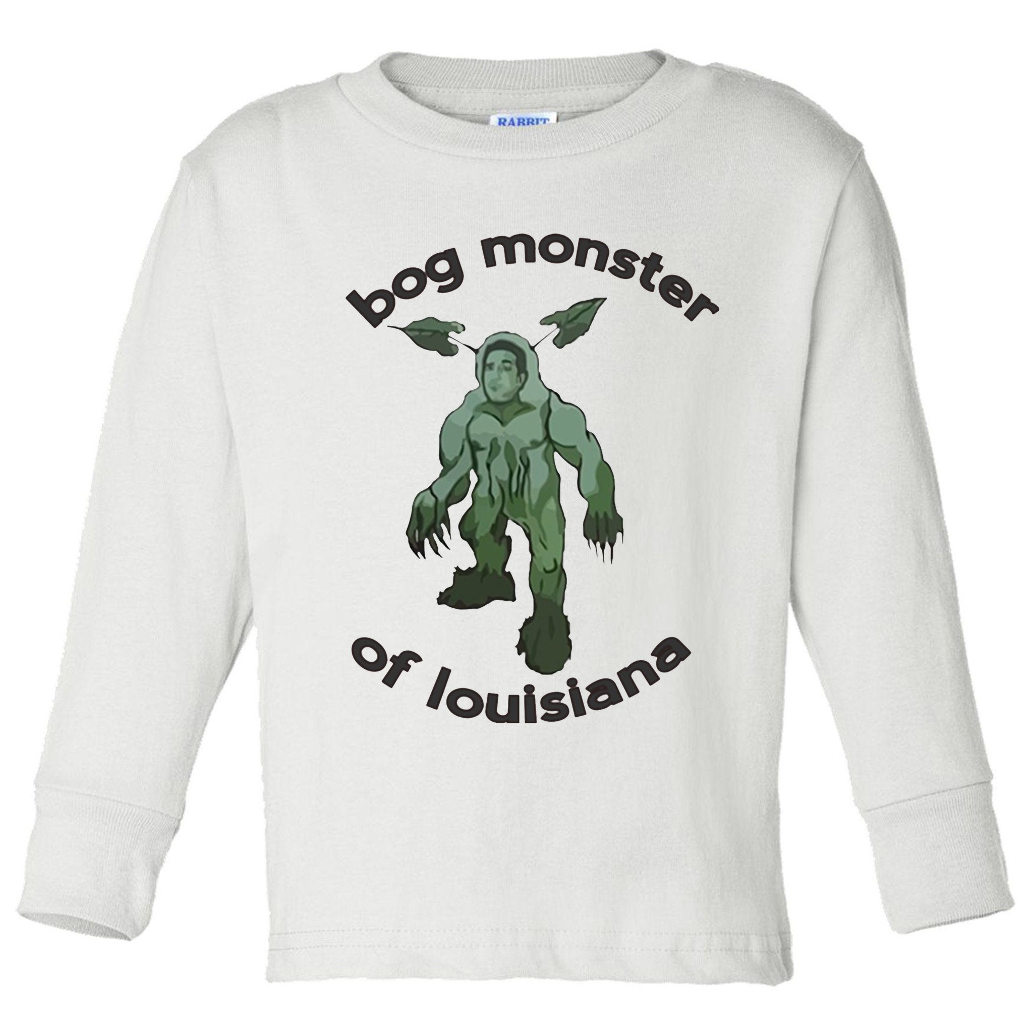 Bog Monster Of Louisiana Toddler Long Sleeve Shirt