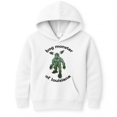 Bog Monster Of Louisiana Kids Hoodie
