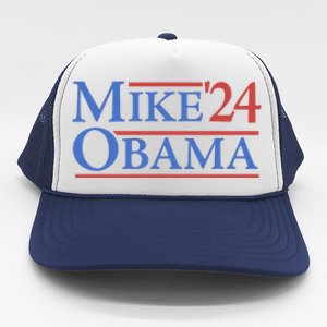 Big Mike Obama 2024 Trucker Hat