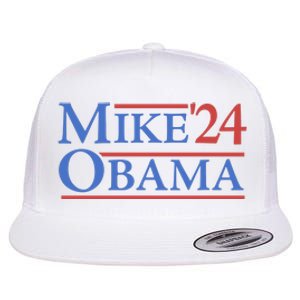 Big Mike Obama 2024 Flat Bill Trucker Hat