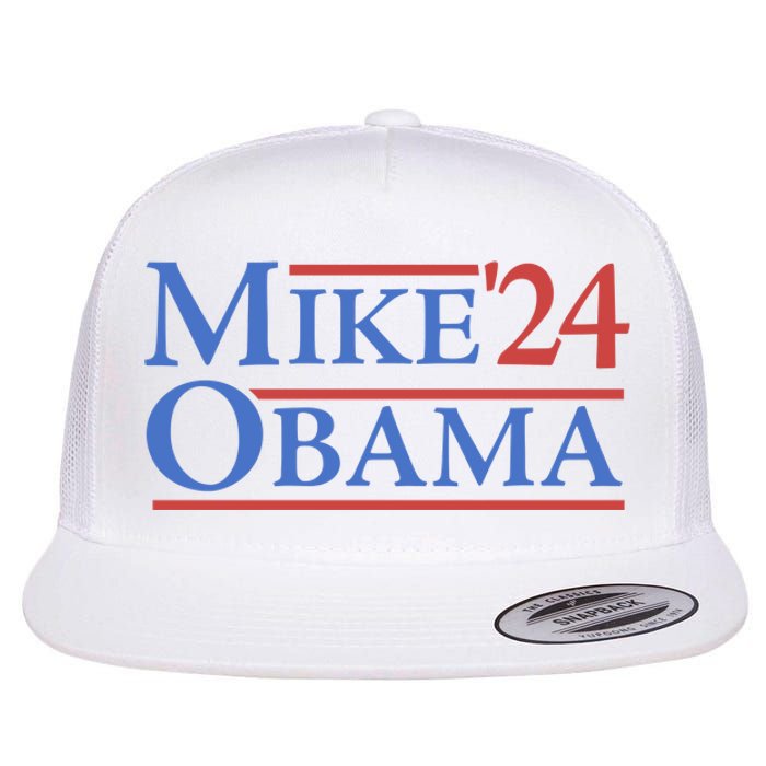 Big Mike Obama 2024 Flat Bill Trucker Hat