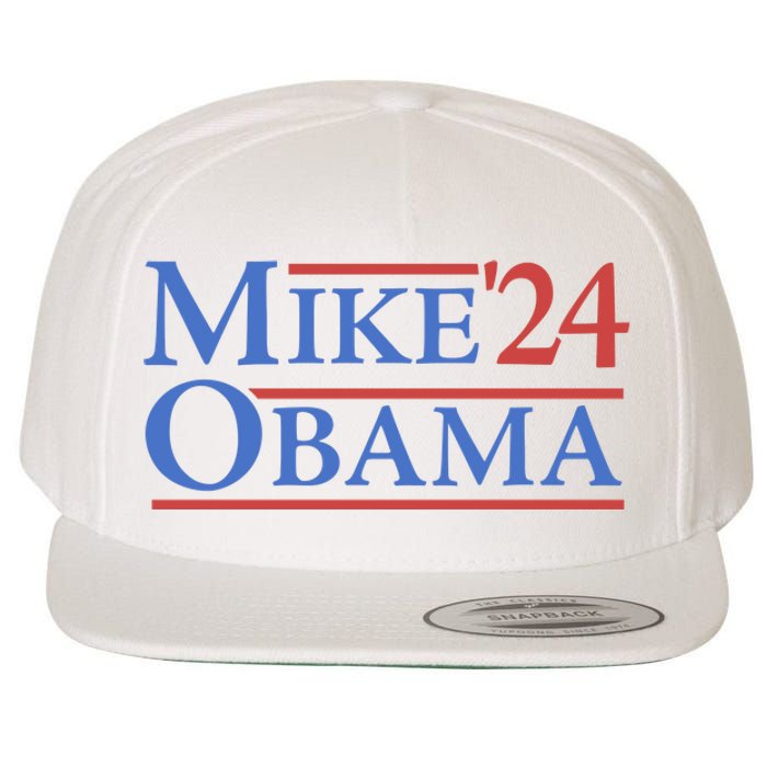 Big Mike Obama 2024 Wool Snapback Cap