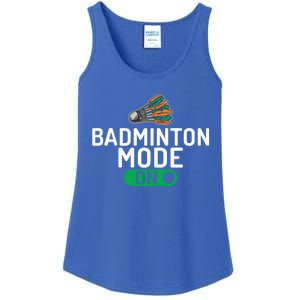 Badminton Mode On Badminton Gift Ladies Essential Tank