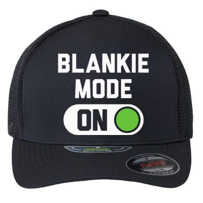 Blankie Mode On Switch Flexfit Unipanel Trucker Cap