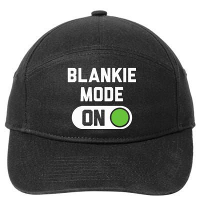 Blankie Mode On Switch 7-Panel Snapback Hat