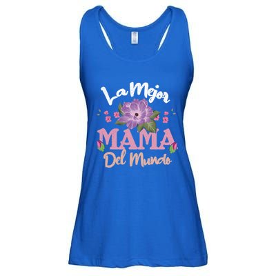 Best Mom Of World Spanish Mom Spain Happy MotherS Day Gift Ladies Essential Flowy Tank