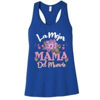 Best Mom Of World Spanish Mom Spain Happy MotherS Day Gift Women's Racerback Tank