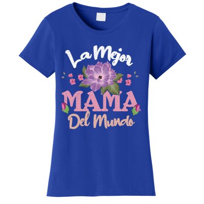 Best Mom Of World Spanish Mom Spain Happy MotherS Day Gift Women's T-Shirt