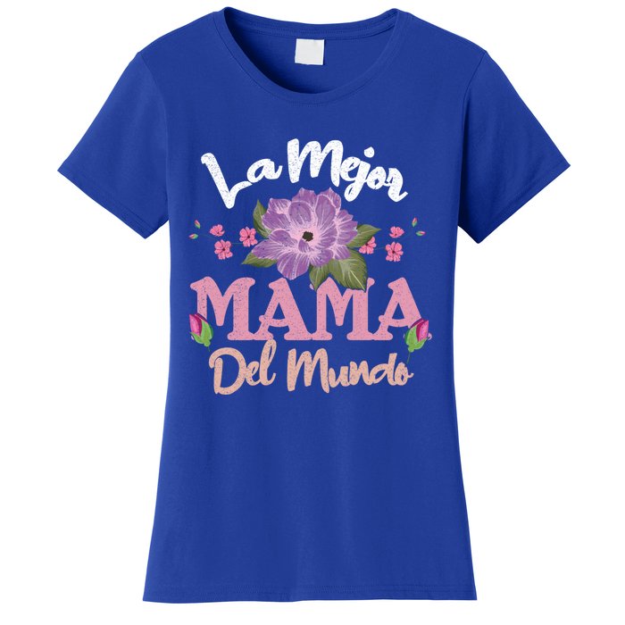 Best Mom Of World Spanish Mom Spain Happy MotherS Day Gift Women's T-Shirt