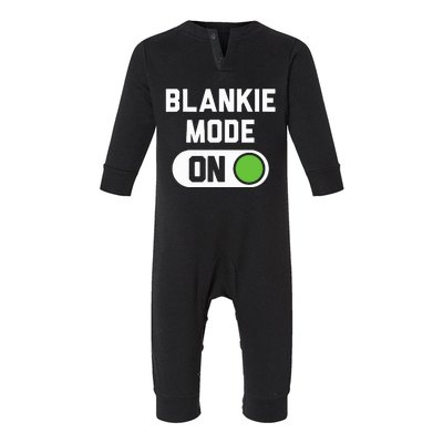 Blankie Mode On Switch Infant Fleece One Piece