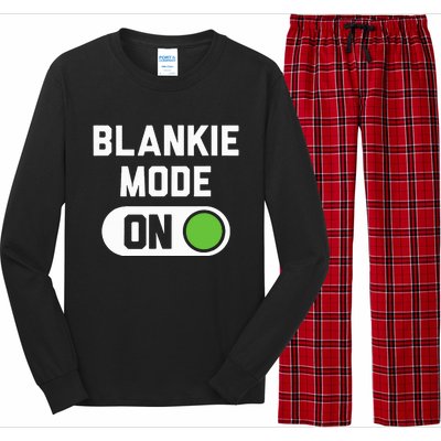 Blankie Mode On Switch Long Sleeve Pajama Set