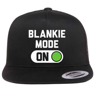 Blankie Mode On Switch Flat Bill Trucker Hat
