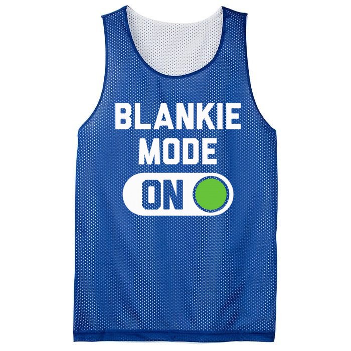 Blankie Mode On Switch Mesh Reversible Basketball Jersey Tank