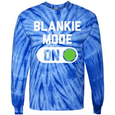 Blankie Mode On Switch Tie-Dye Long Sleeve Shirt