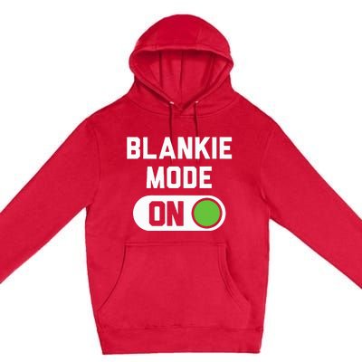 Blankie Mode On Switch Premium Pullover Hoodie