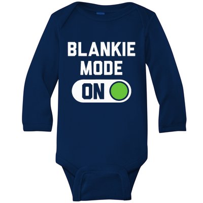 Blankie Mode On Switch Baby Long Sleeve Bodysuit