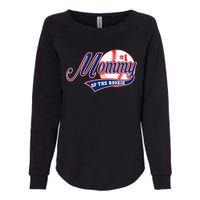 Baseball Mom of Rookie 1 Years old Team 1st Birthday Womens California Wash Sweatshirt