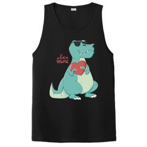 Be Mine Outfit With Cool Dinosaur Gift PosiCharge Competitor Tank