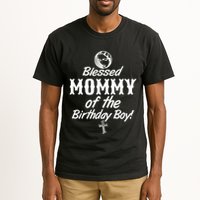 Blessed Mommy Of The Birthday Boy Tall T-Shirt