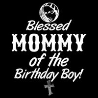 Blessed Mommy Of The Birthday Boy Tall T-Shirt