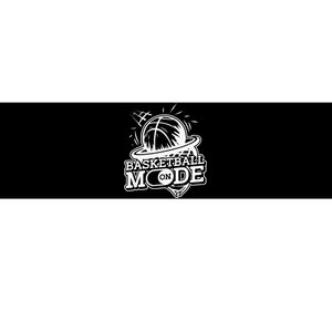 Basketball Mode On Hoop Player Match Baller Basketball Bumper Sticker