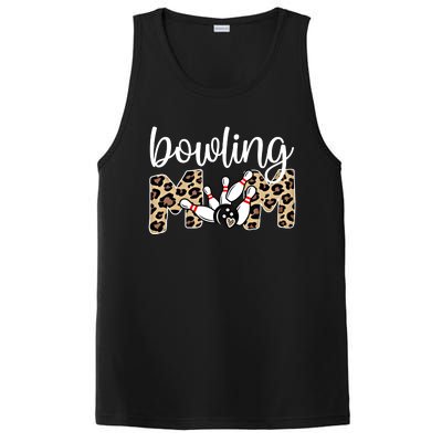 Bowling Mom Of A Bowling Player Mother Bowler Mama Gift PosiCharge Competitor Tank